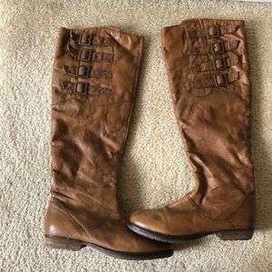 Steve Madden Brown Over the knee riding boots